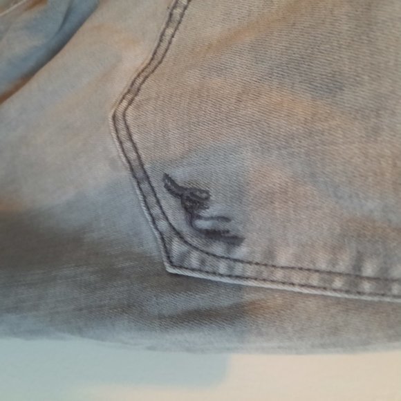 Express Performance Stretch High Rise Jegging in light gray - Picture 9 of 9